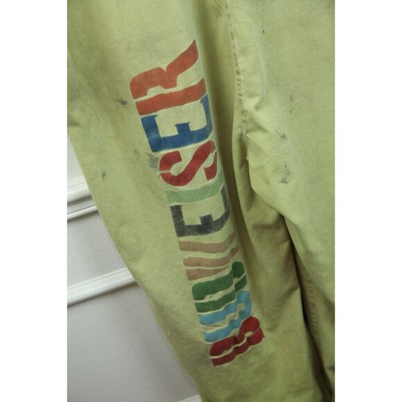 Vintage Jumpsuit Pit Crew Coveralls Panama Budweiser Cargo Ship? USA Made Worn - Picture 15 of 15